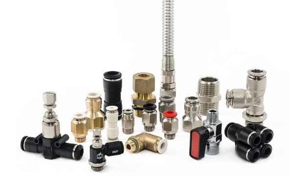 Acessórios roscados e válvulas