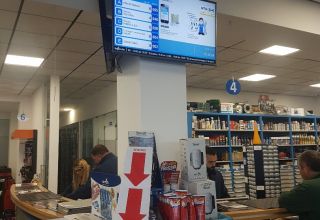 Mudanças no atendimento de clientes na loja.